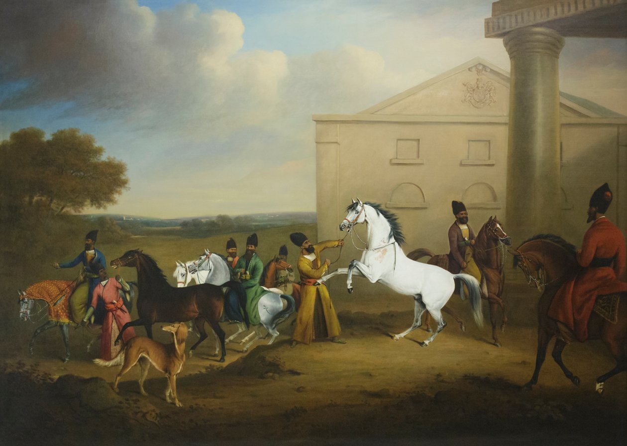 George IVs persische Pferde, Henry B. Chalon von Henry Bernard Chalon