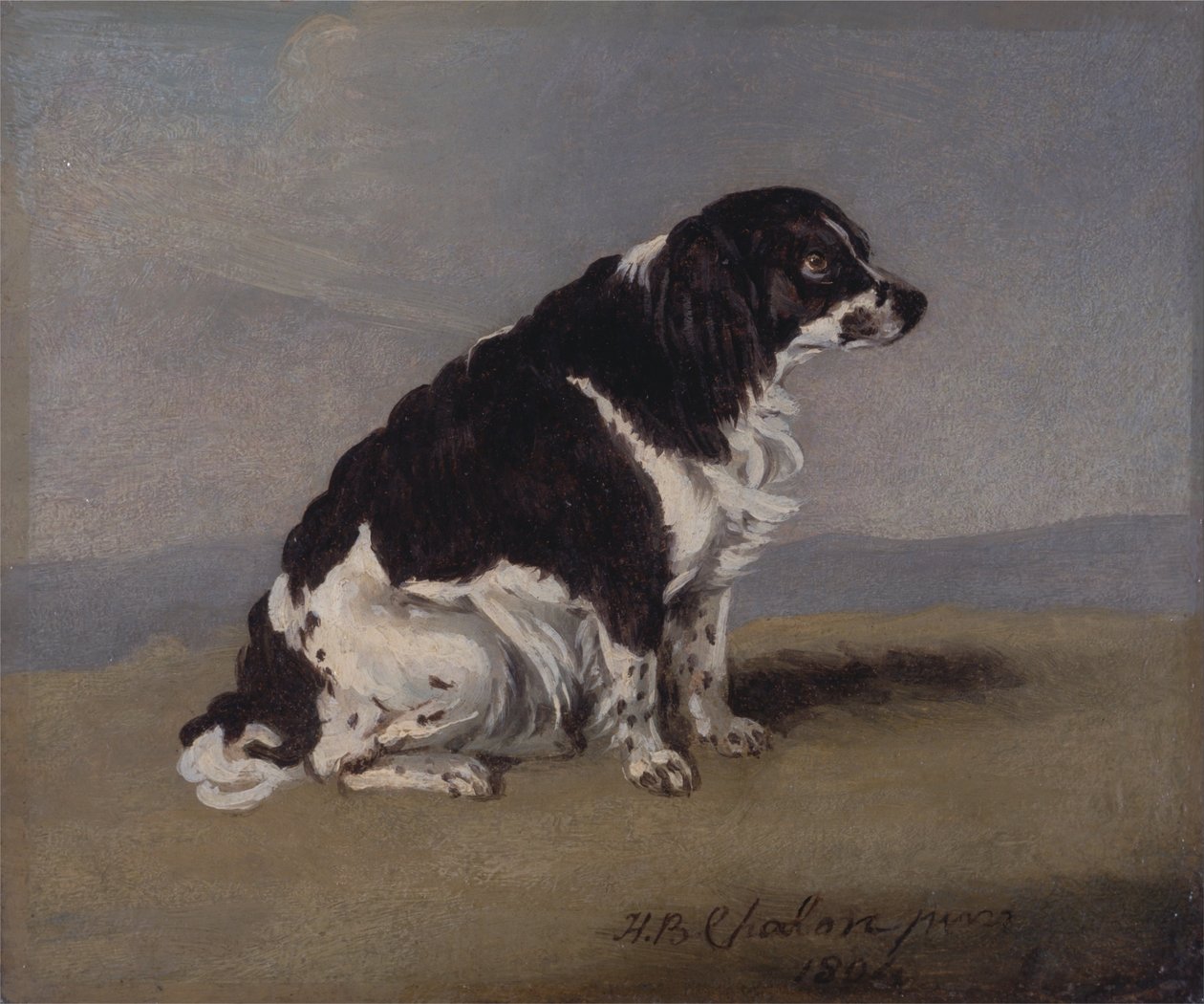 Der Spaniel der Herzogin von York von Henry Bernard Chalon