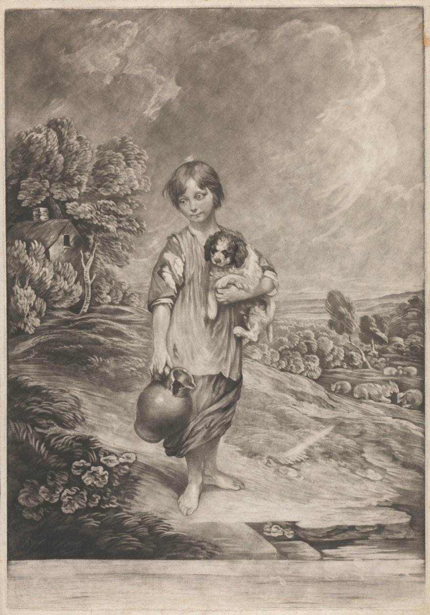 Bauernmädchen von Henry Birche