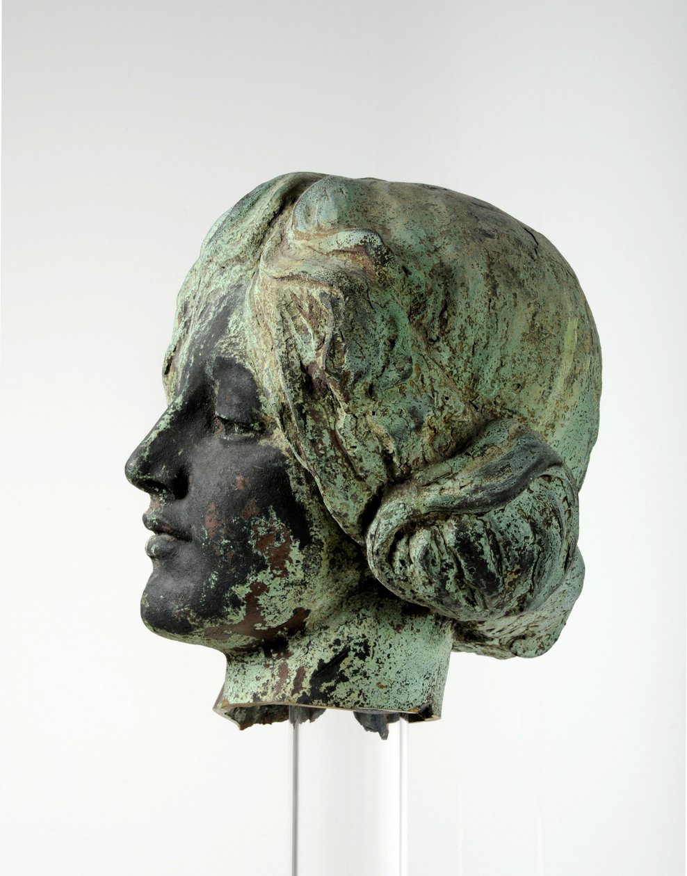 Kopf des Sieges vom Leeds-Kriegsdenkmal von Henry Charles Fehr