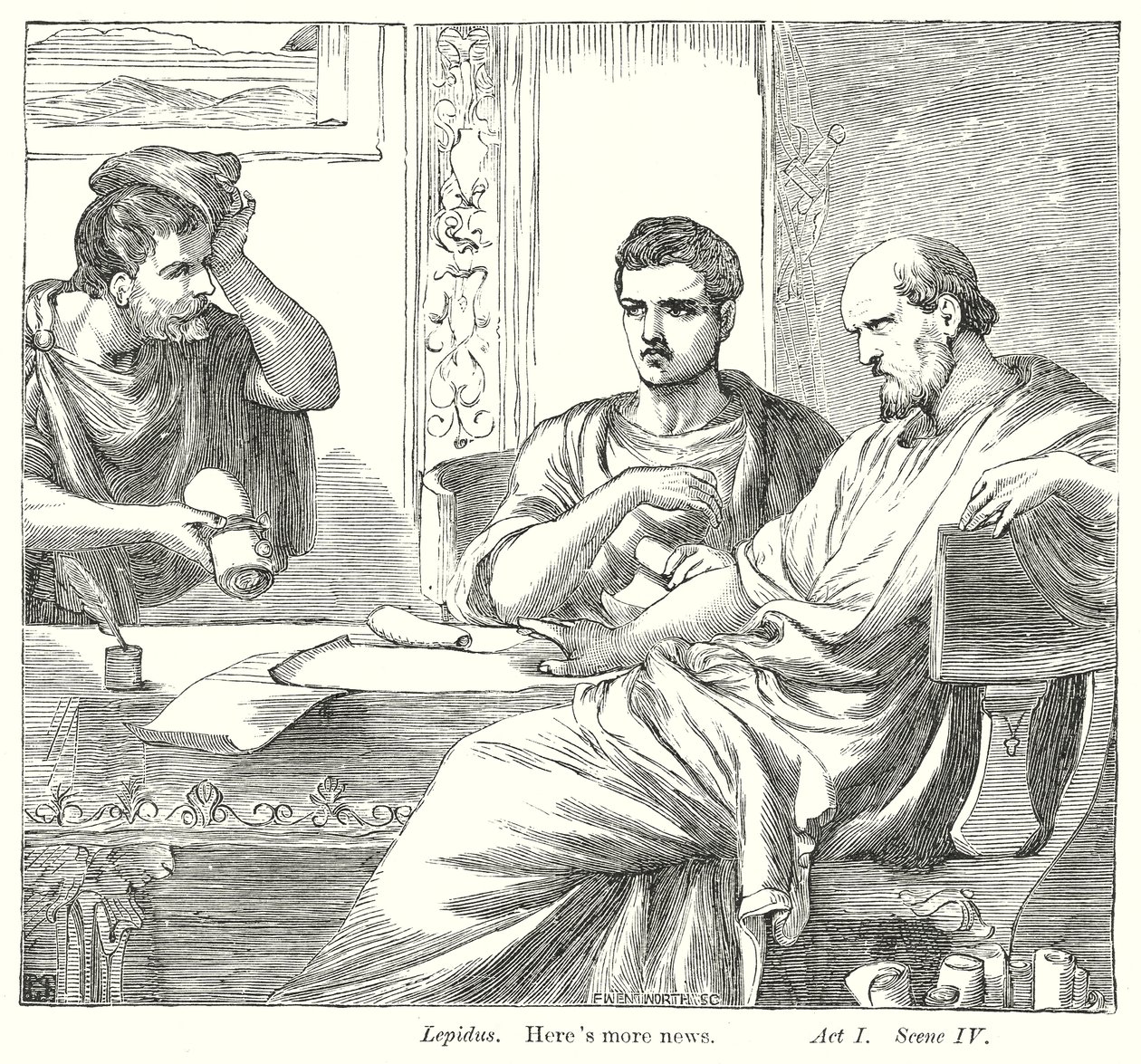 Antonius und Cleopatra von Henry Courtney (after) Selous