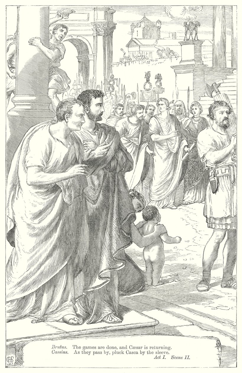 Julius Caesar von Henry Courtney (after) Selous