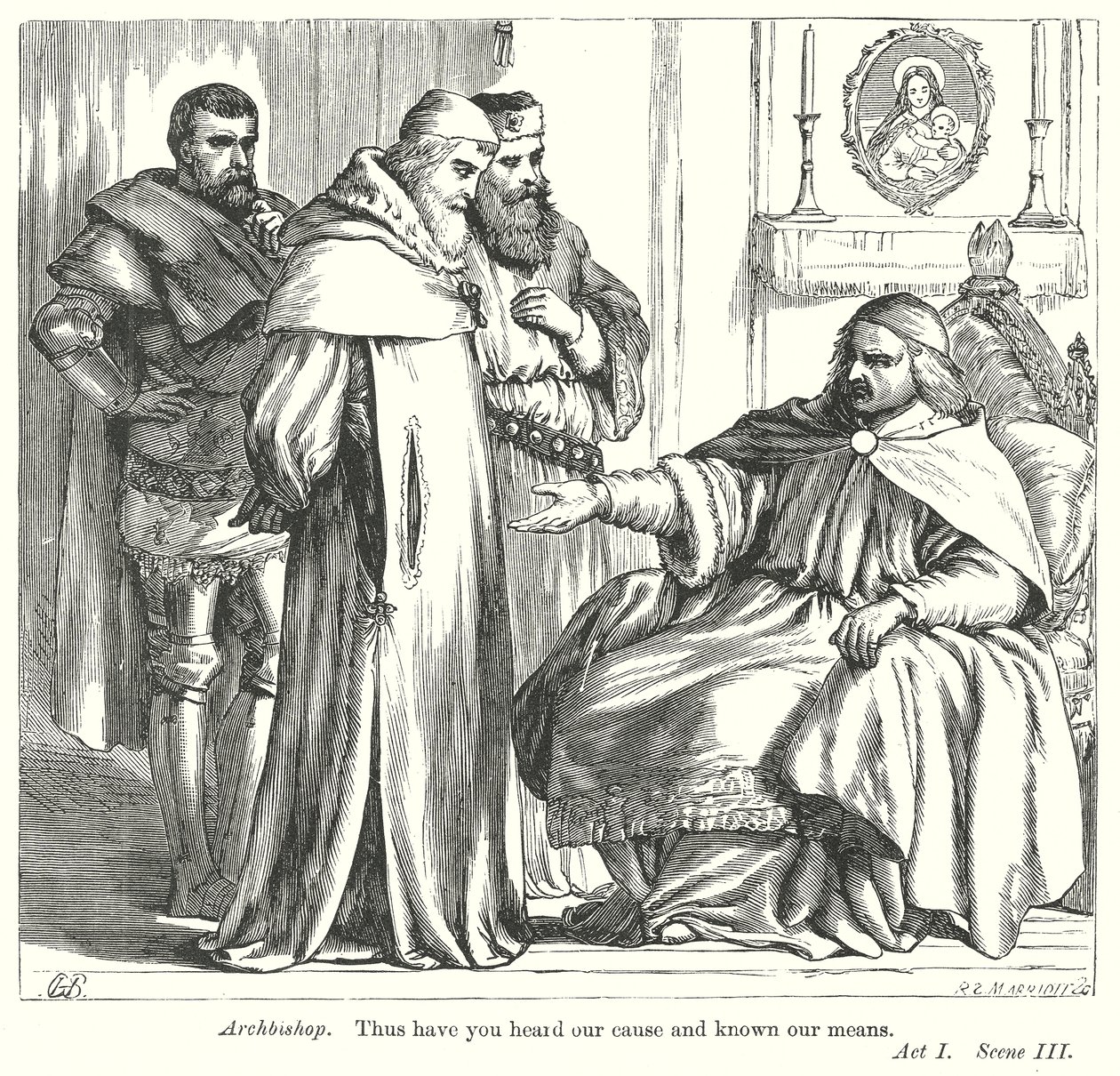 König Heinrich IV. Teil II von Henry Courtney (after) Selous