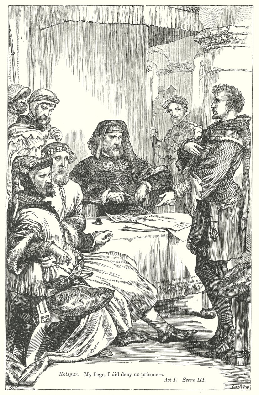 König Heinrich IV. Teil I von Henry Courtney (after) Selous
