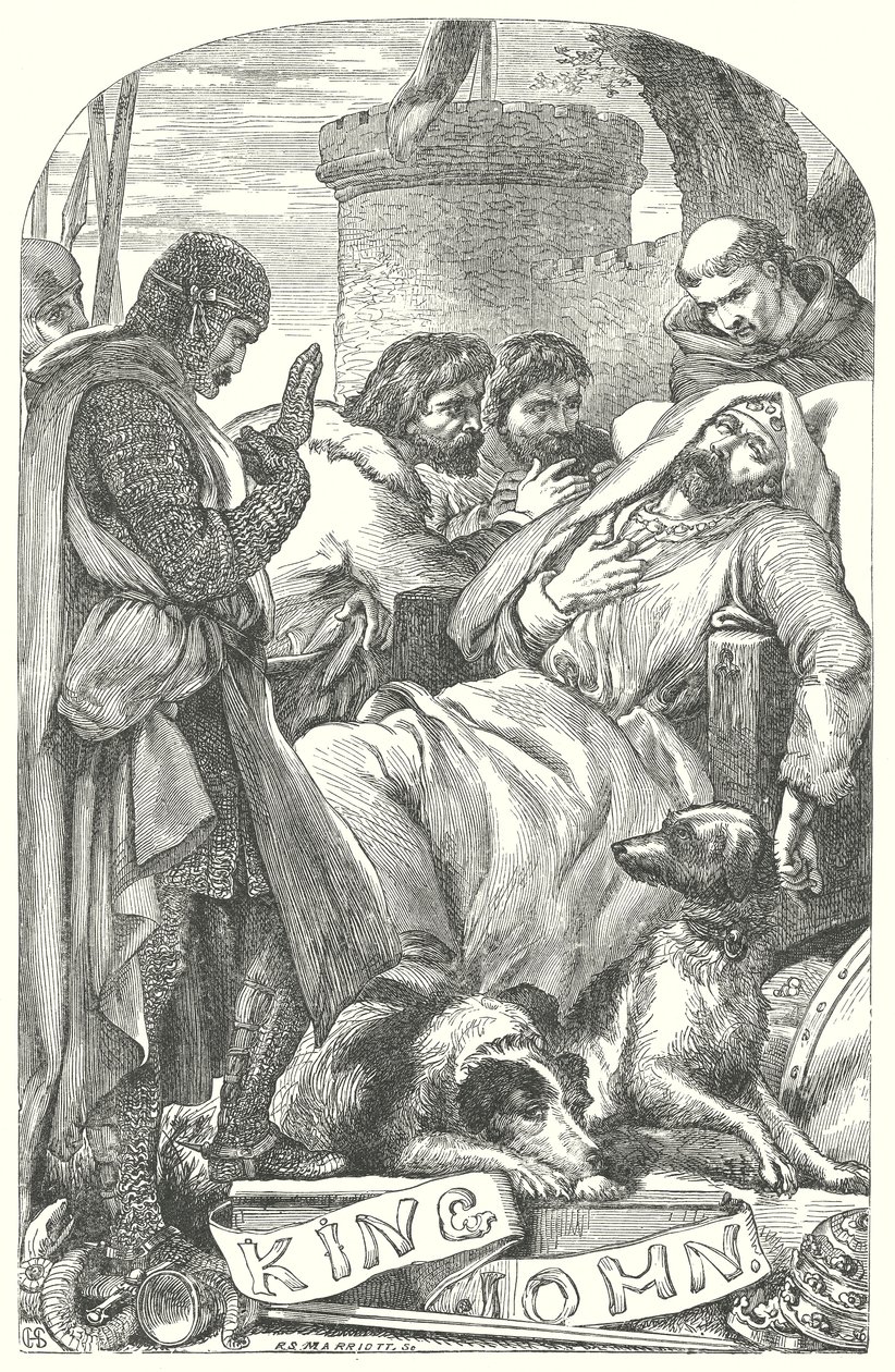König Johann von Henry Courtney (after) Selous