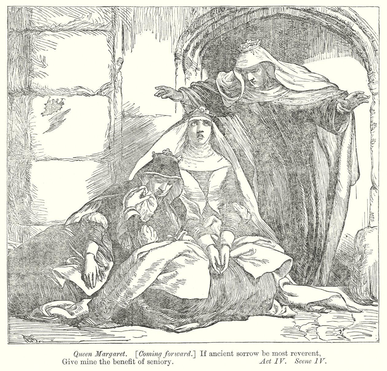 König Richard III (Gravur) von Henry Courtney (after) Selous
