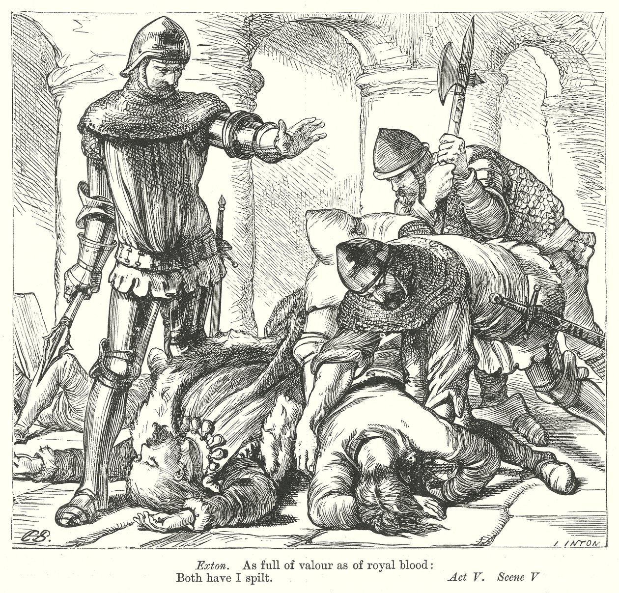 König Richard II von Henry Courtney (after) Selous