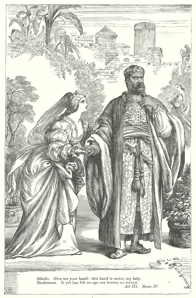 Othello von Henry Courtney (after) Selous
