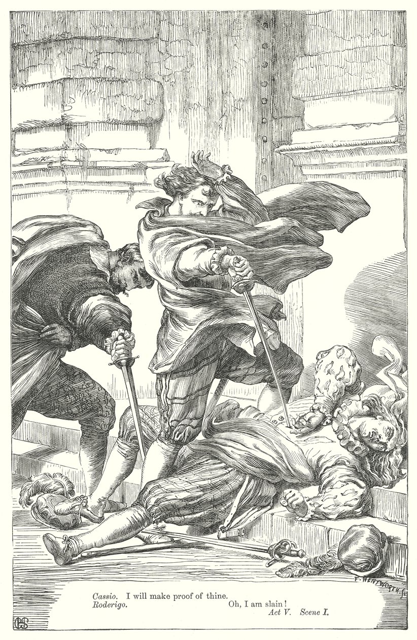 Othello von Henry Courtney (after) Selous