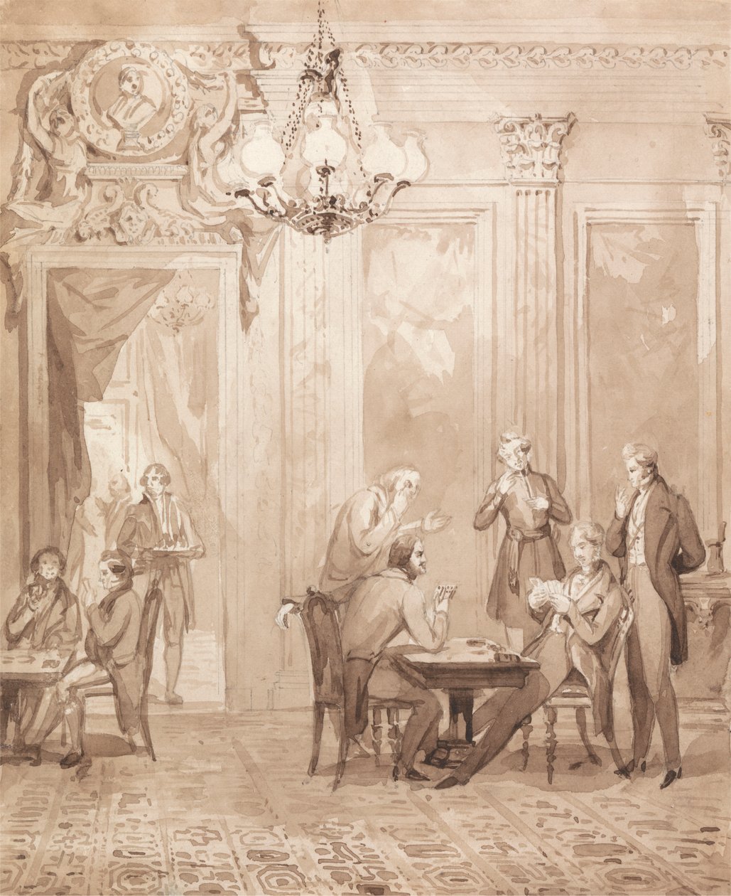 Das Leben eines Adligen: Szene fünf - Das Spielhaus von Henry Dawe