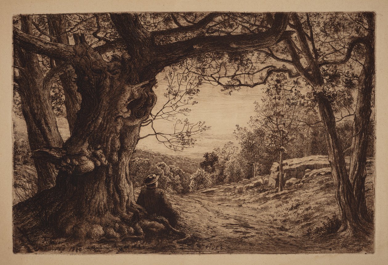 Auf dem Hügel von Henry Farrer