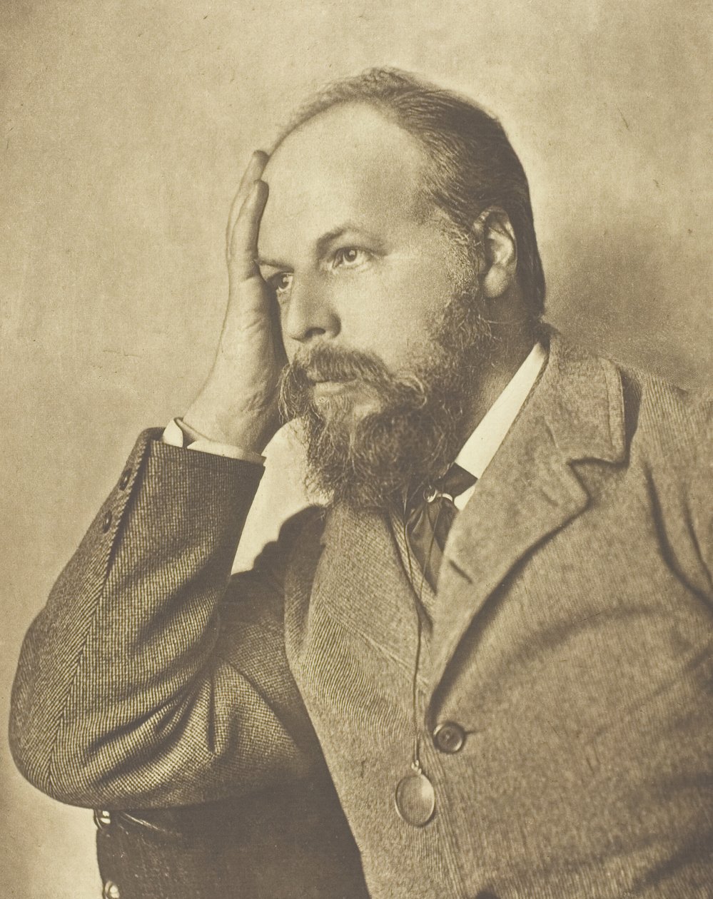 Hallam, Lord Tennyson, ca. 1893 von Henry Herschel Hay Cameron
