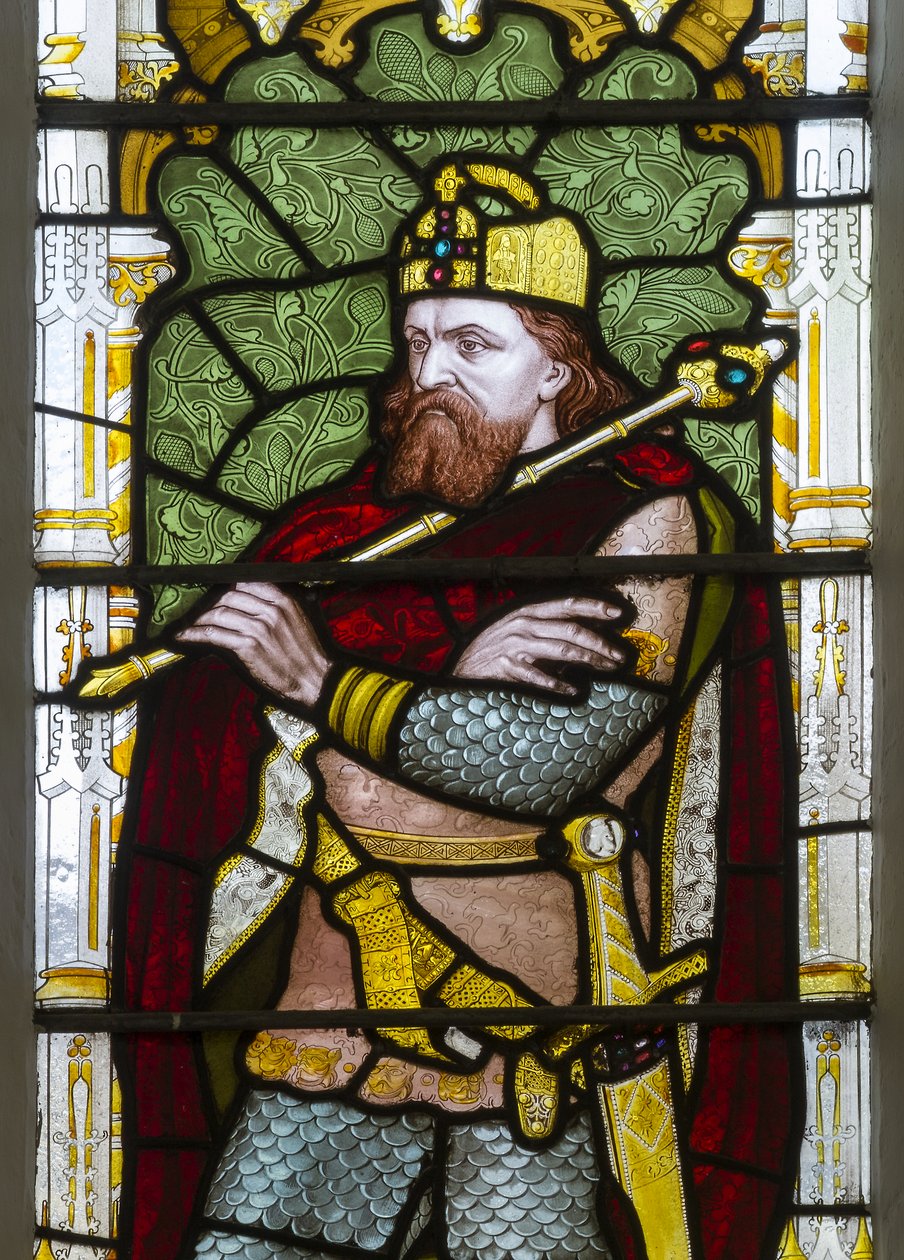 Cambridge, Trinity College, Heaton Butler & Bayne, Henry Holiday, Carolus, 1870, CA von Henry Holiday