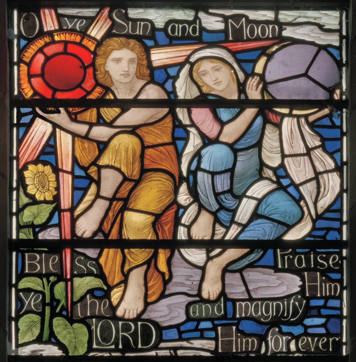 O Sonne und Mond (Detail) von Henry Holiday