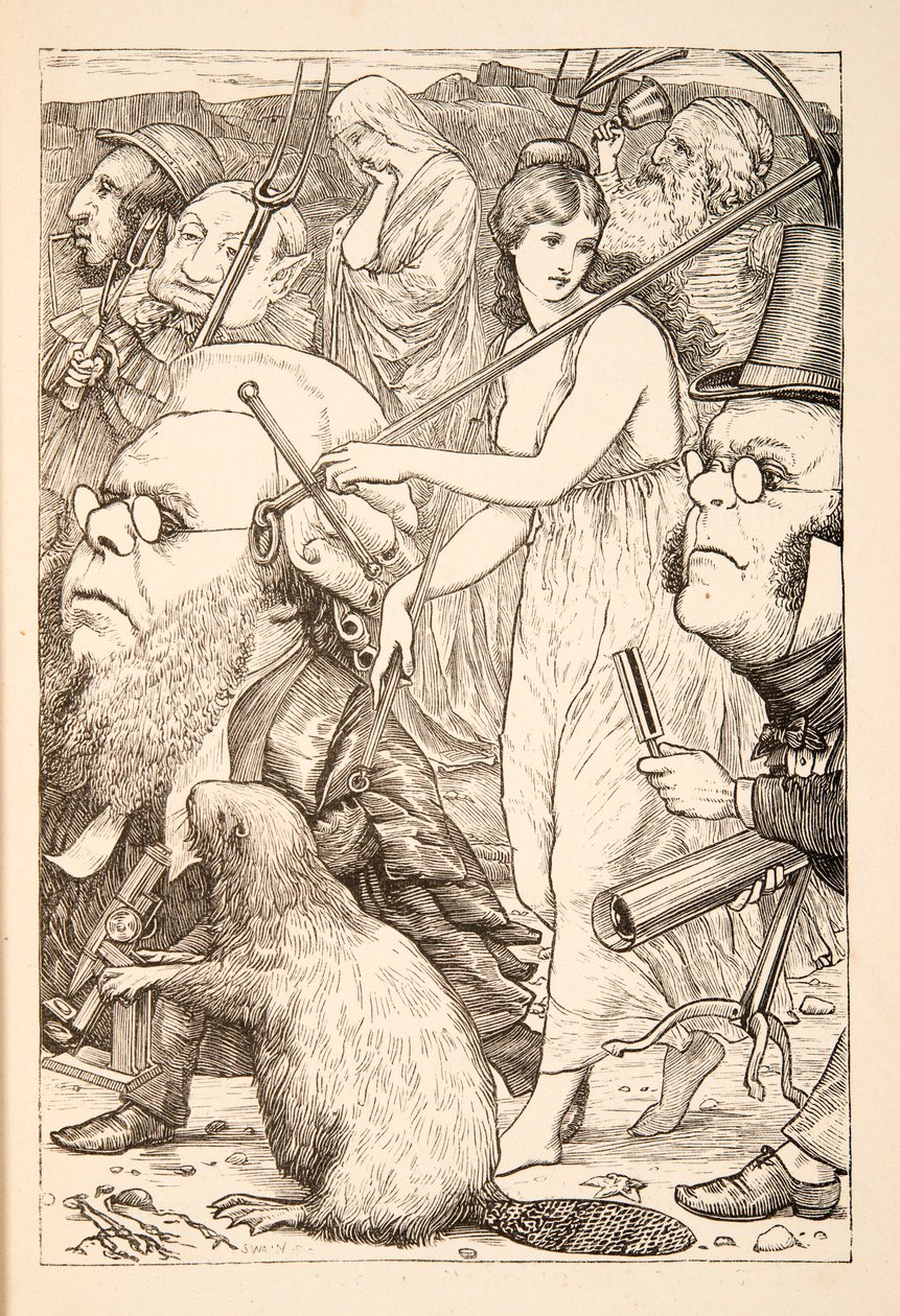 Es mit Gabeln und Hoffnung verfolgen, veröffentlicht 1876 von Henry Holiday