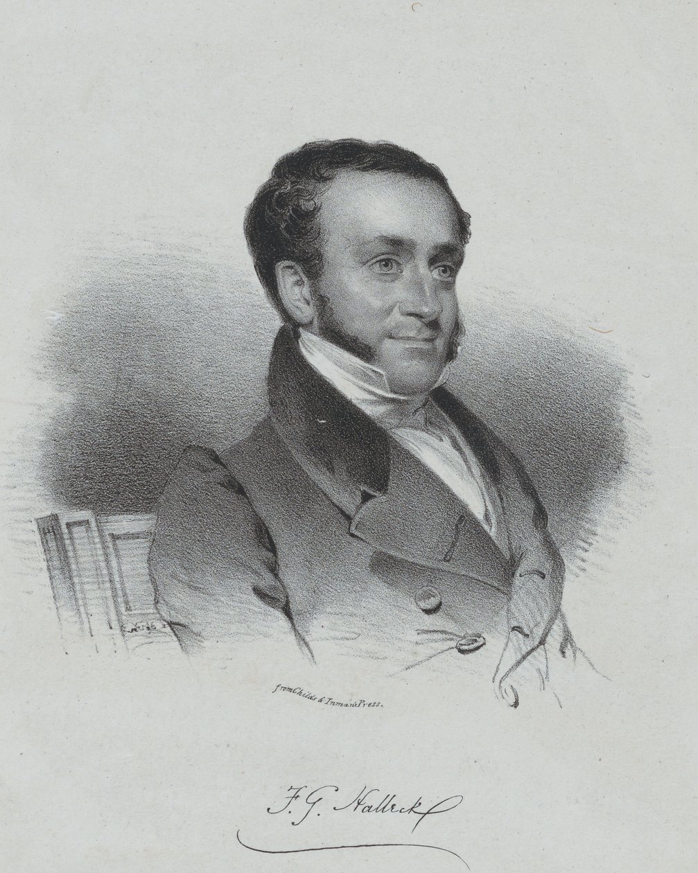 Fitz-Greene Halleck von Henry Inman