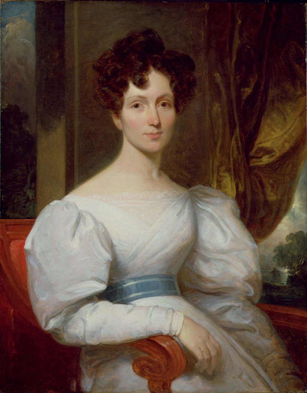 Porträt von Fanny Kemble Butler (1809-93) von Henry Inman