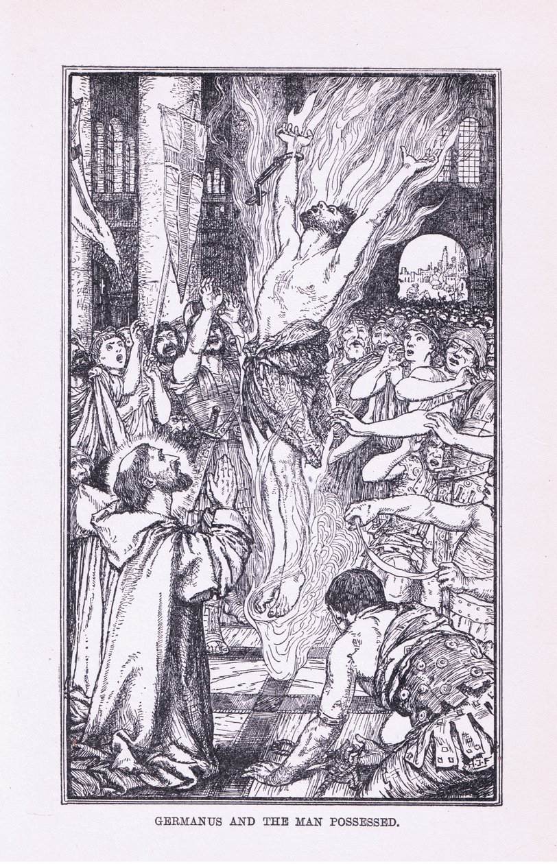 Germanus und der Besessene, 1912 von Henry Justice Ford