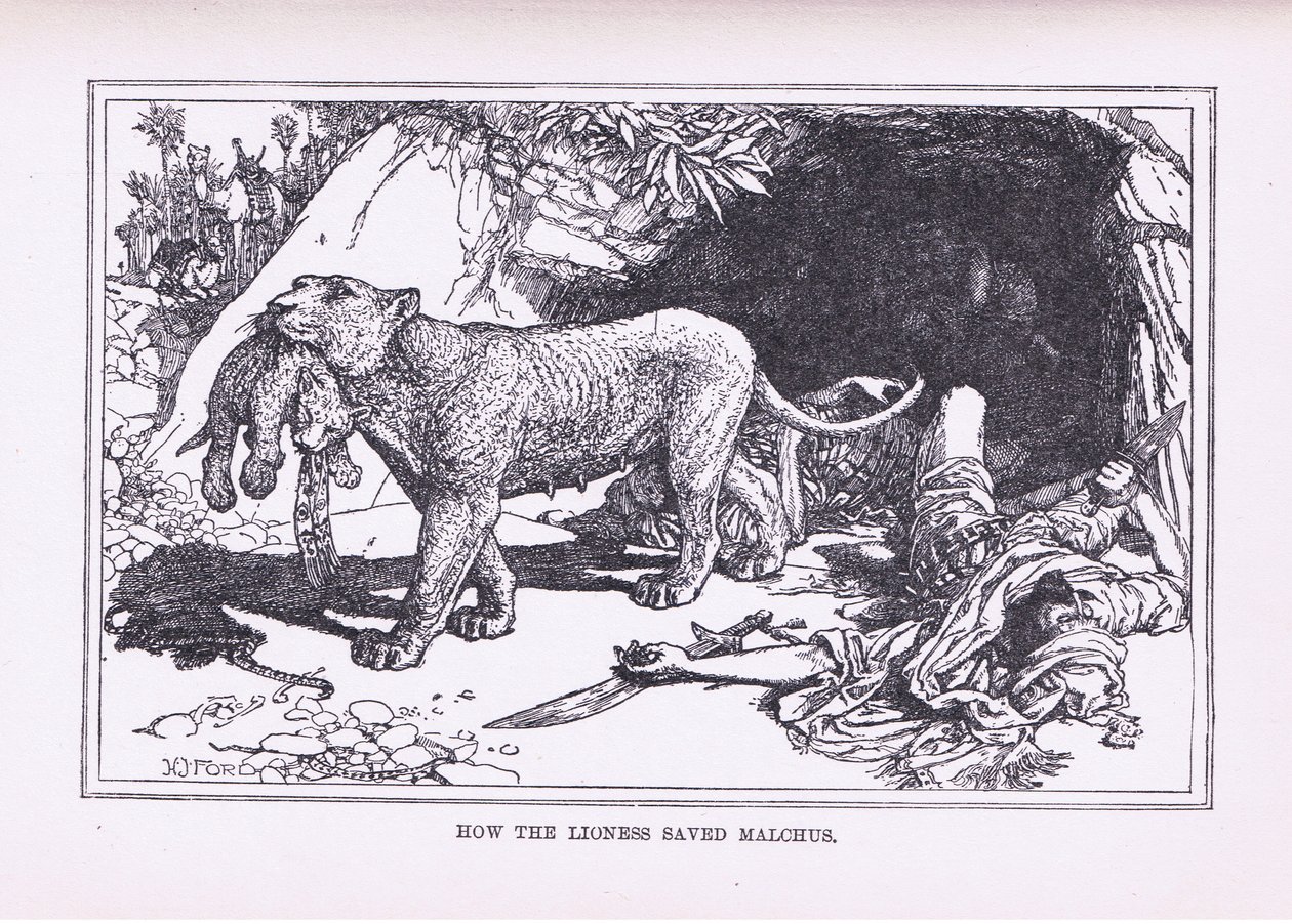 Wie die Löwin Malcus rettete, 1912 von Henry Justice Ford