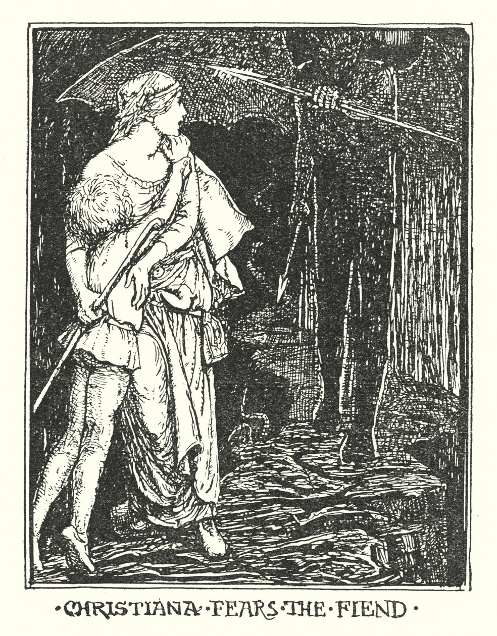 Illustration zu The Pilgrim
