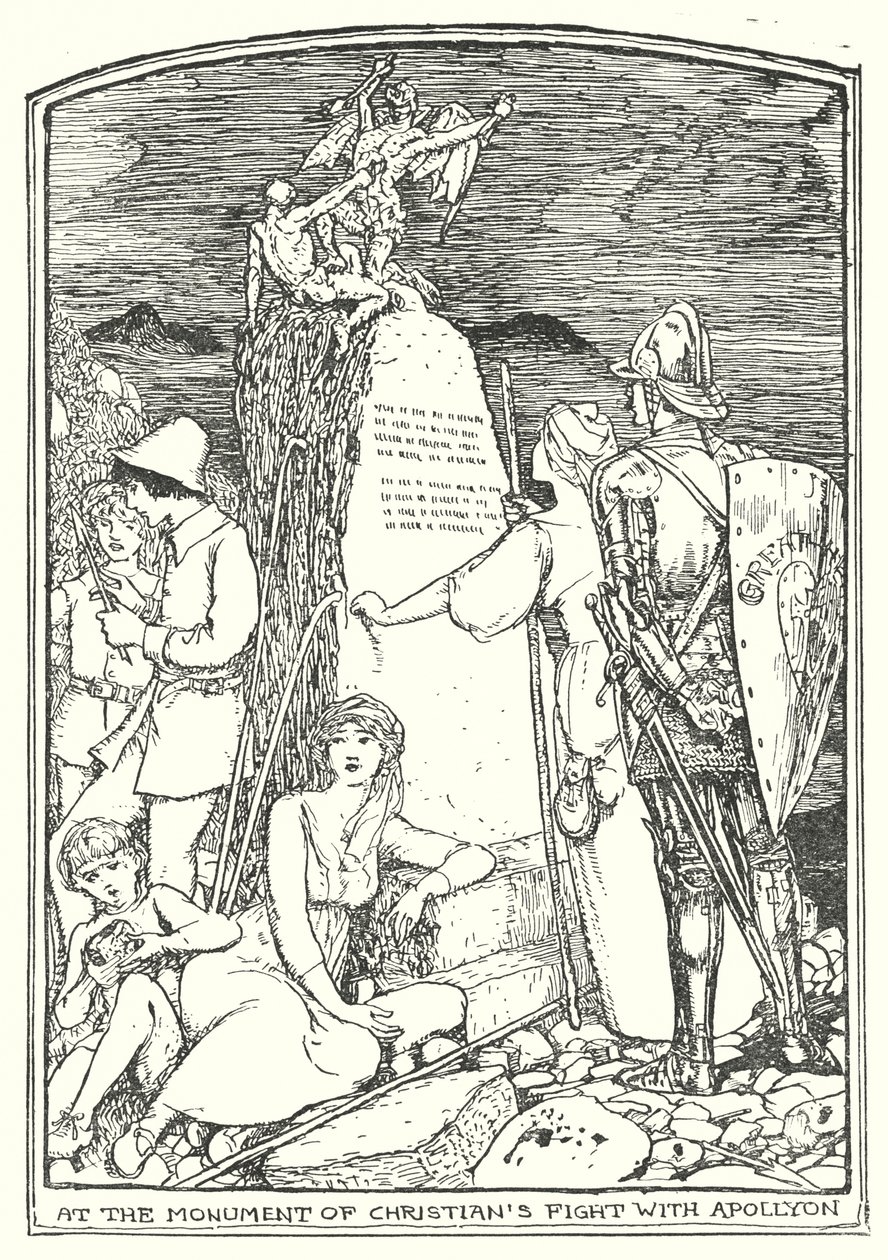 Illustration zu The Pilgrim