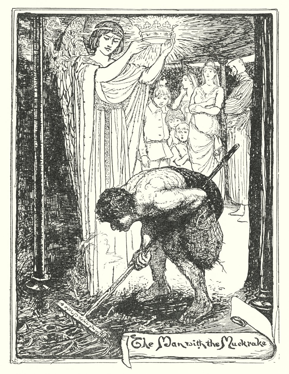 Illustration für "Die Pilgerreise" von John Bunyan von Henry Justice Ford
