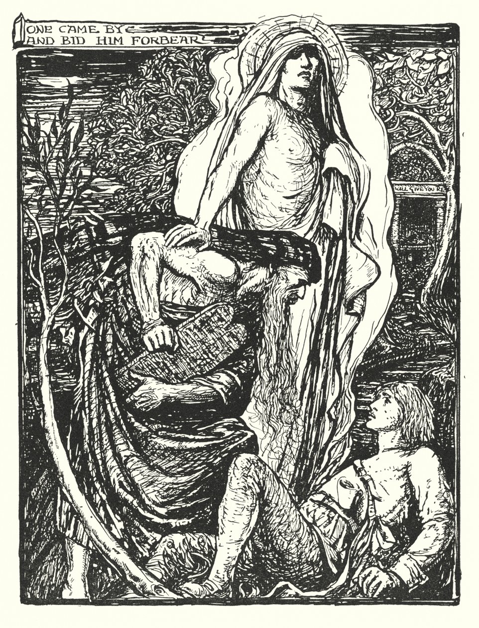 Illustration zu Pilgerreise von John Bunyan von Henry Justice Ford