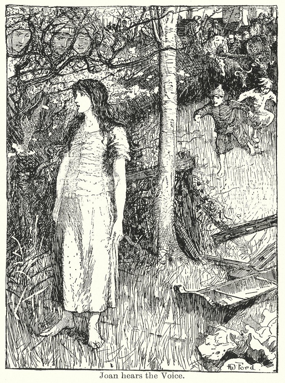 Johanna hört die Stimme von Henry Justice Ford
