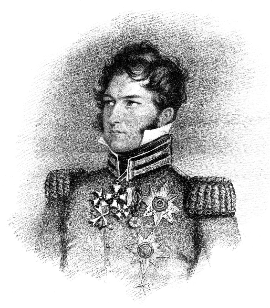 Prinz Leopold Georg Christian Friedrich von Sachsen-Coburg-Saalfeld, 1816 von Henry Meyer