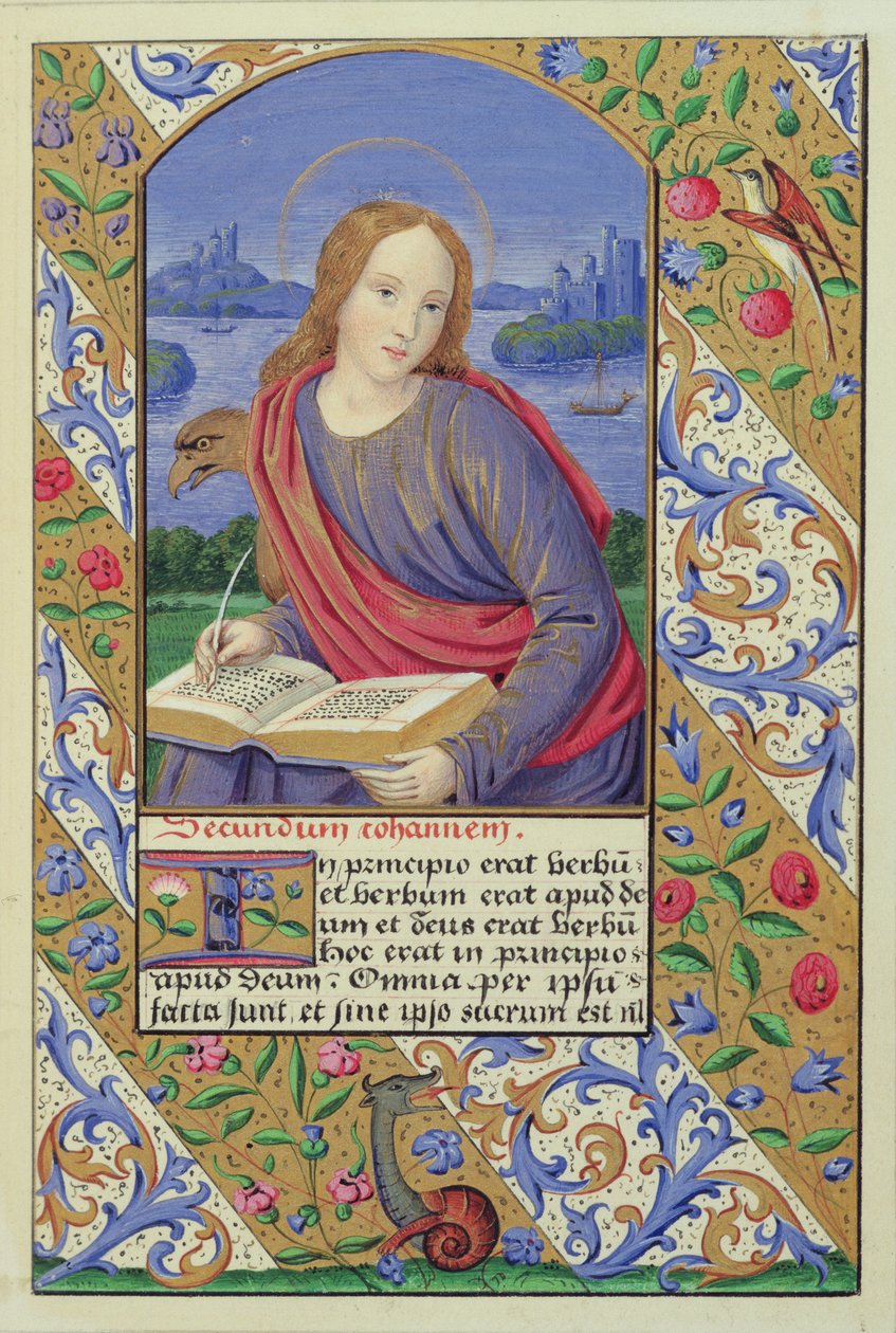 Porträt von St. John, aus 