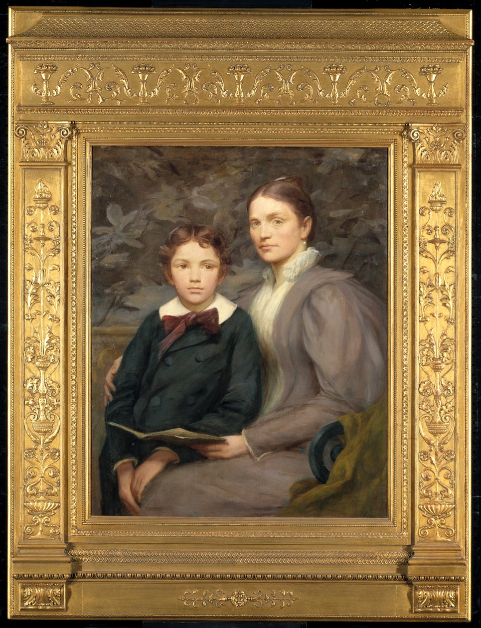 Mrs. William T. Evans und ihr Sohn, 1895 von Henry Oliver Walker