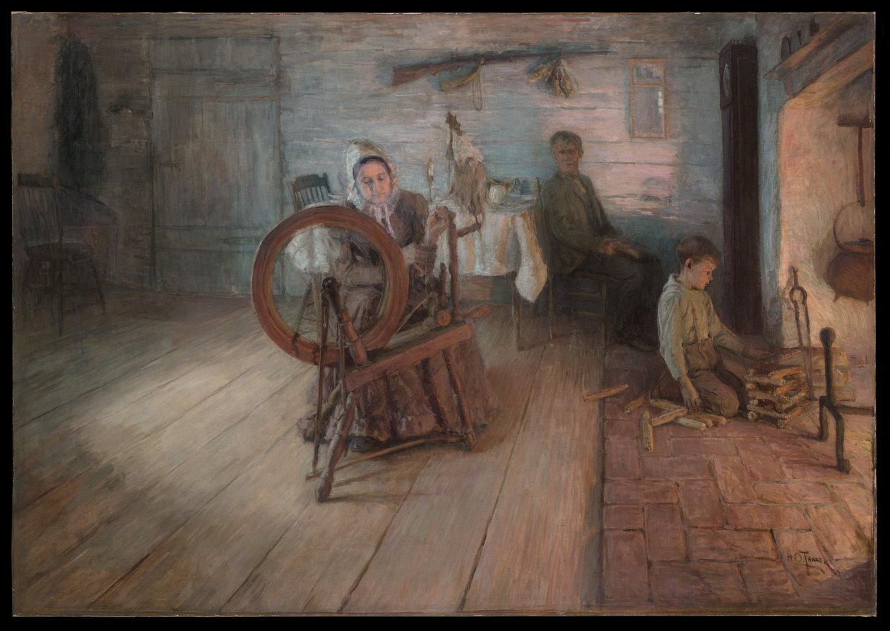 Spinnen im Feuerschein--Die Jugend von George Washington Gray von Henry Ossawa Tanner