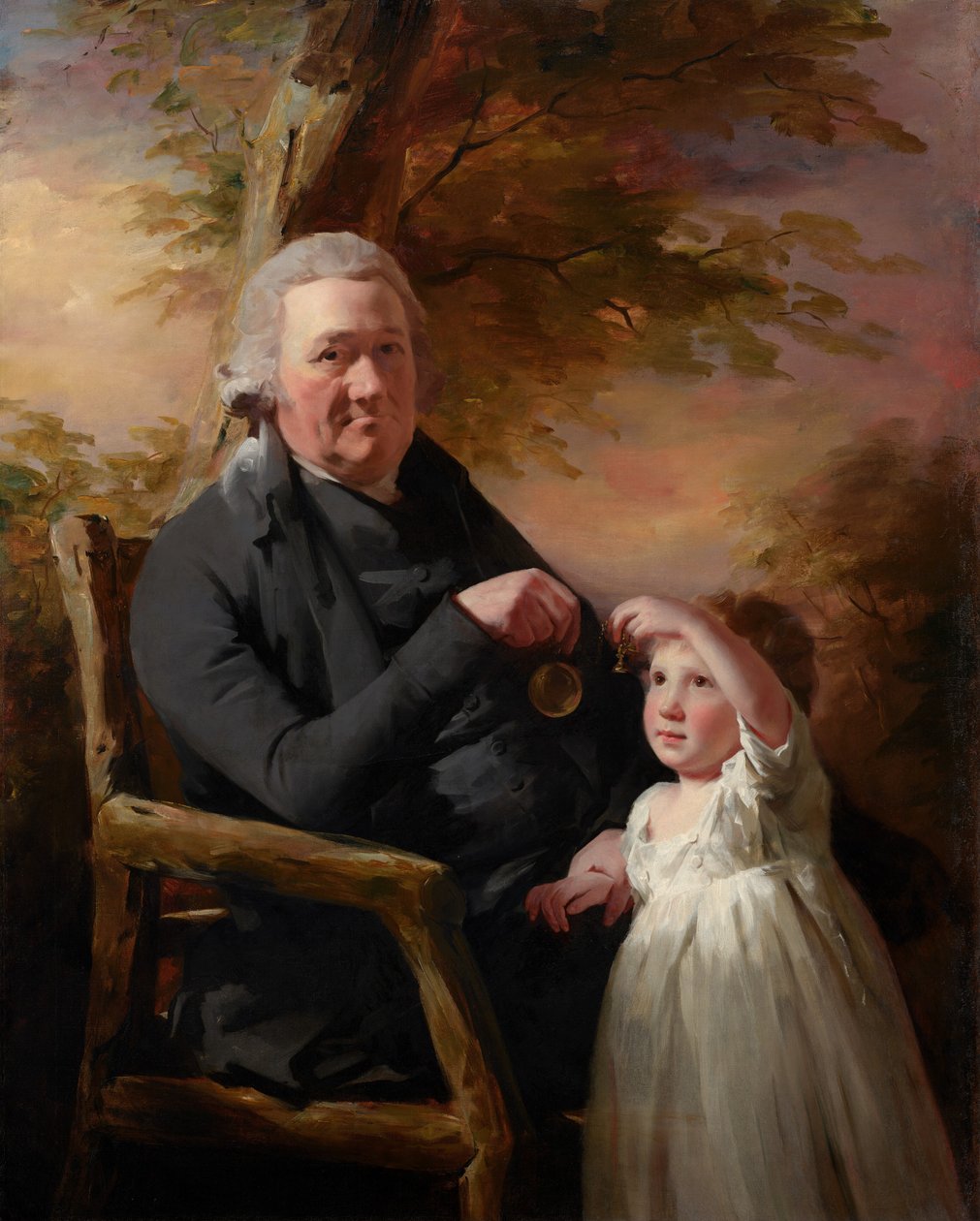 John Tait und sein Enkel von Henry Raeburn