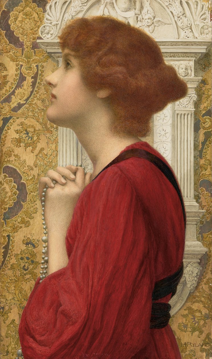 Die bewachte Flamme von Henry Ryland