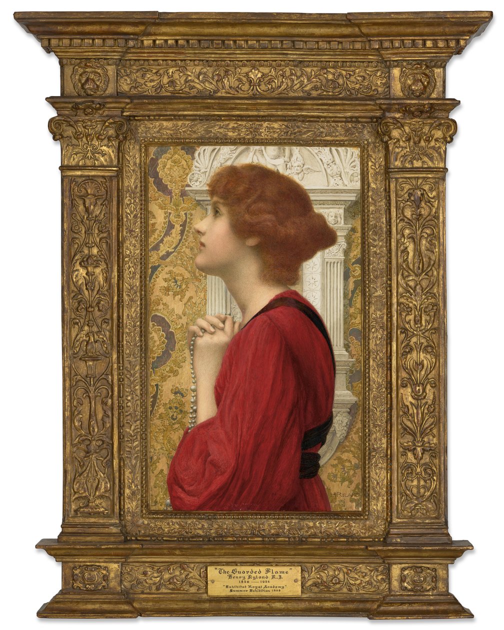 Die bewachte Flamme von Henry Ryland
