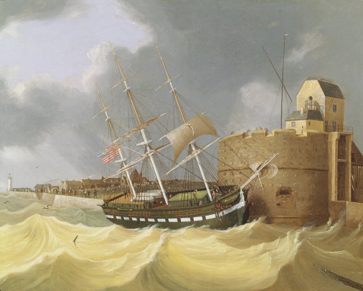 Eine knappe Begegnung (das Schiff 