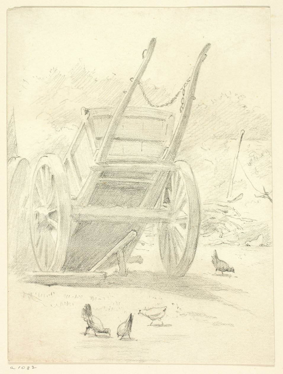 Wagen und Geflügel von Henry Stacy Marks