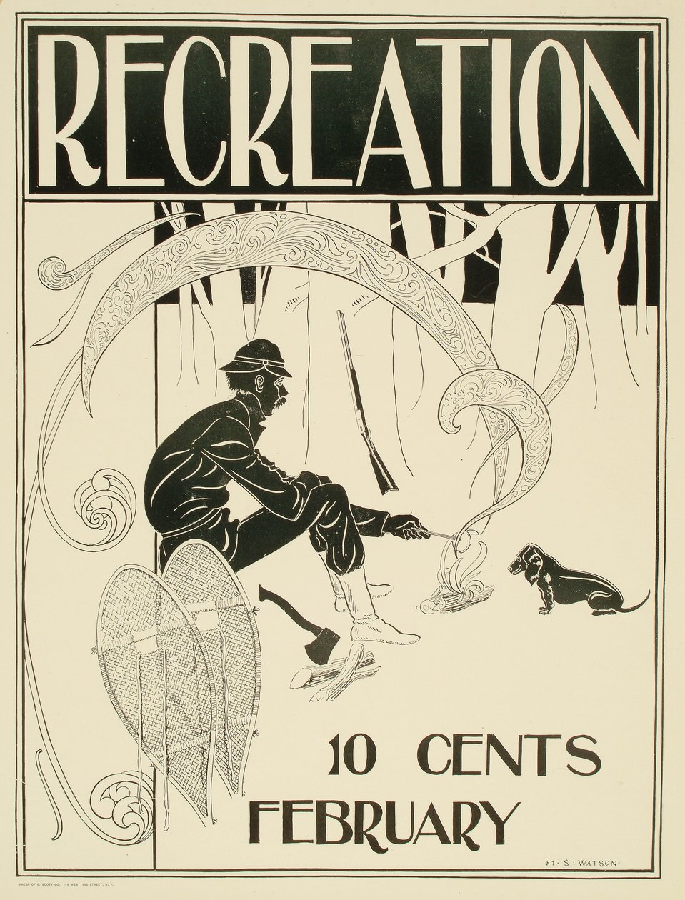 Erholung, Februar von Henry Sumner Watson