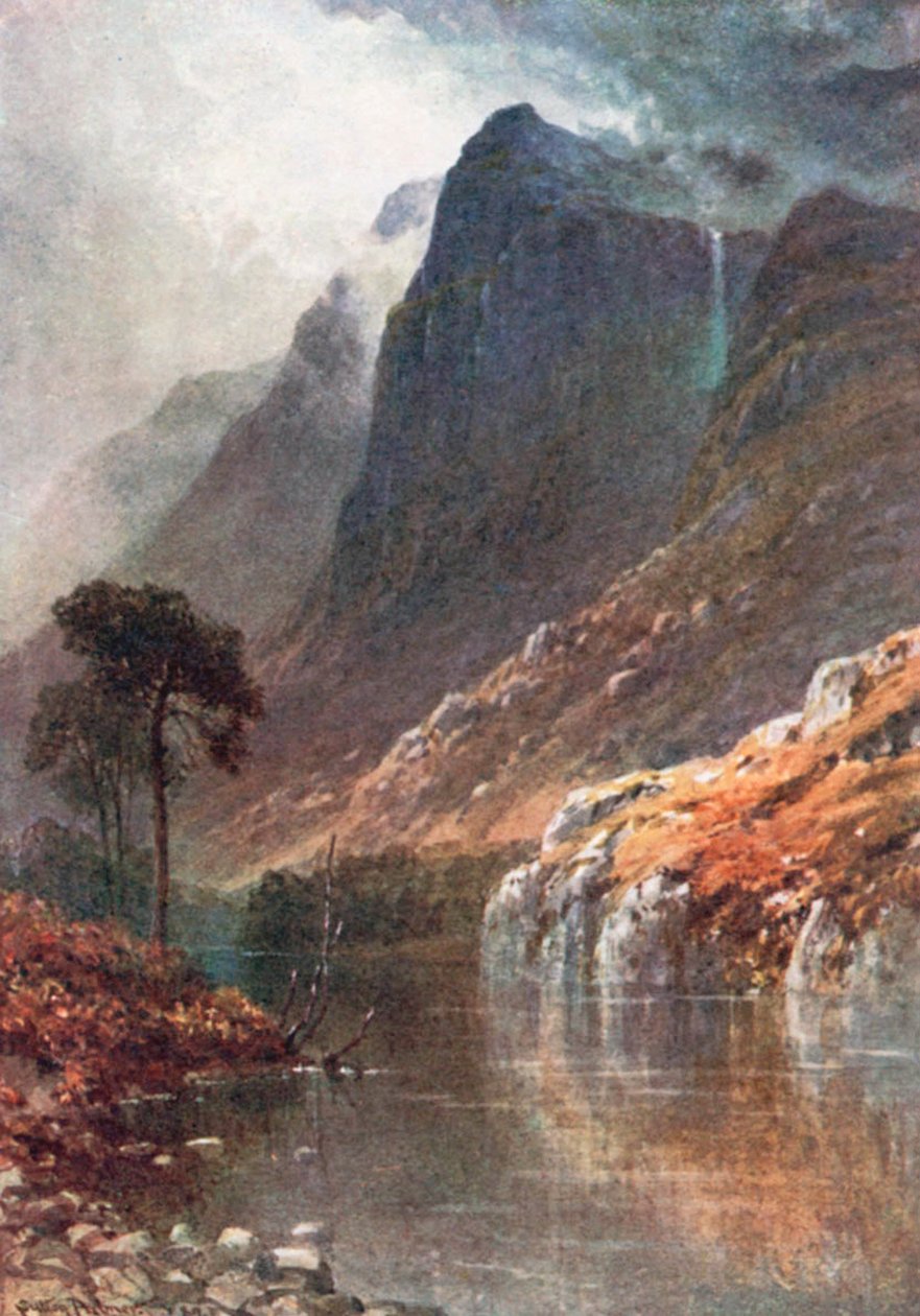 Unter den Klippen von Ben Venue, Perthshire von Henry Sutton Palmer