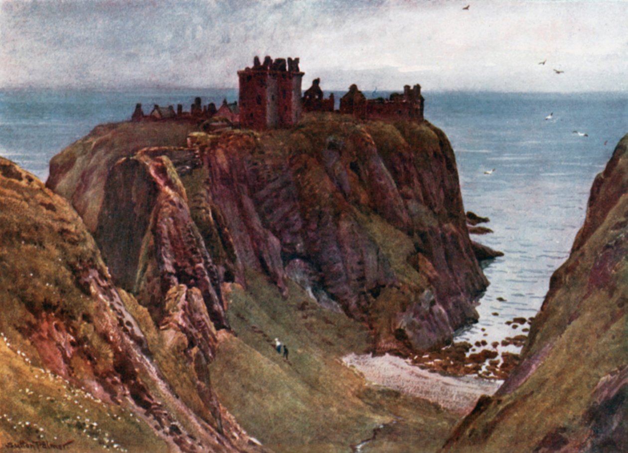 Dunnottar Castle, Kincardineshire von Henry Sutton Palmer