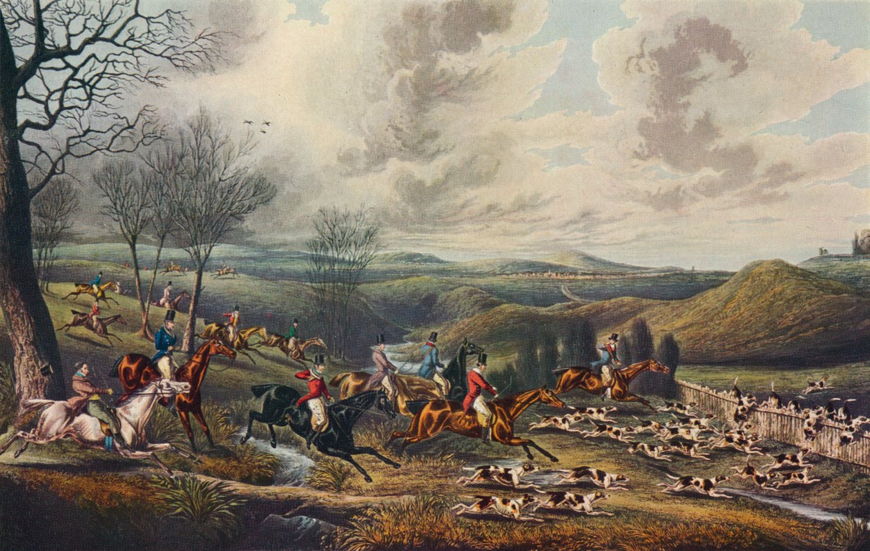 Jagd auf das Reh: Volle Jagd, ca. 1800, 1922 von Henry Thomas Alken