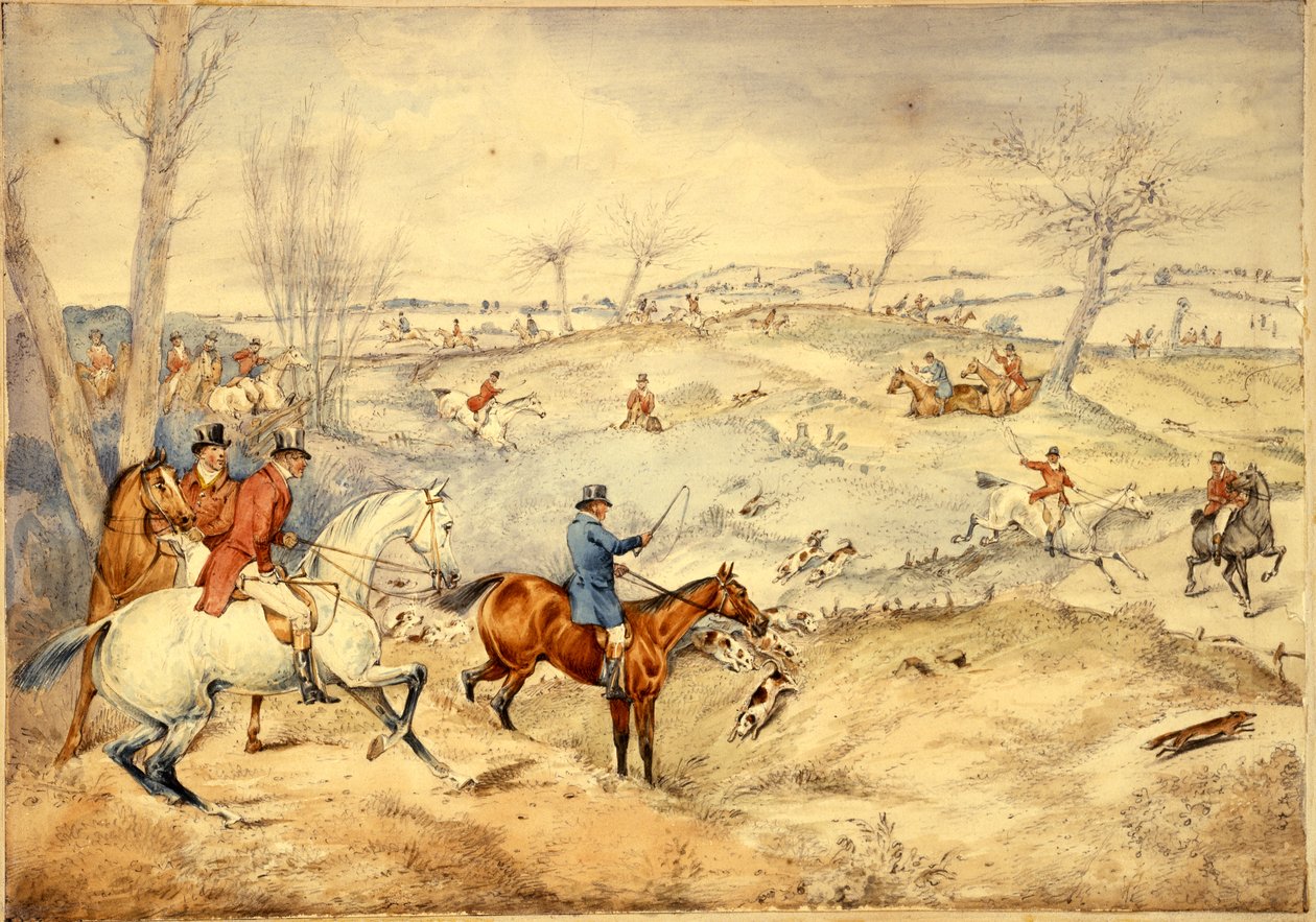Jagdszenen: Tally-Ho von Henry Thomas Alken