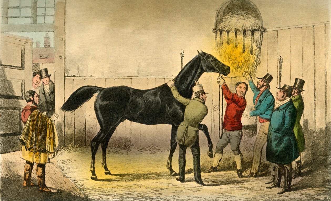 Der Baron trinkt seinen Wein, 1838 von Henry Thomas Alken