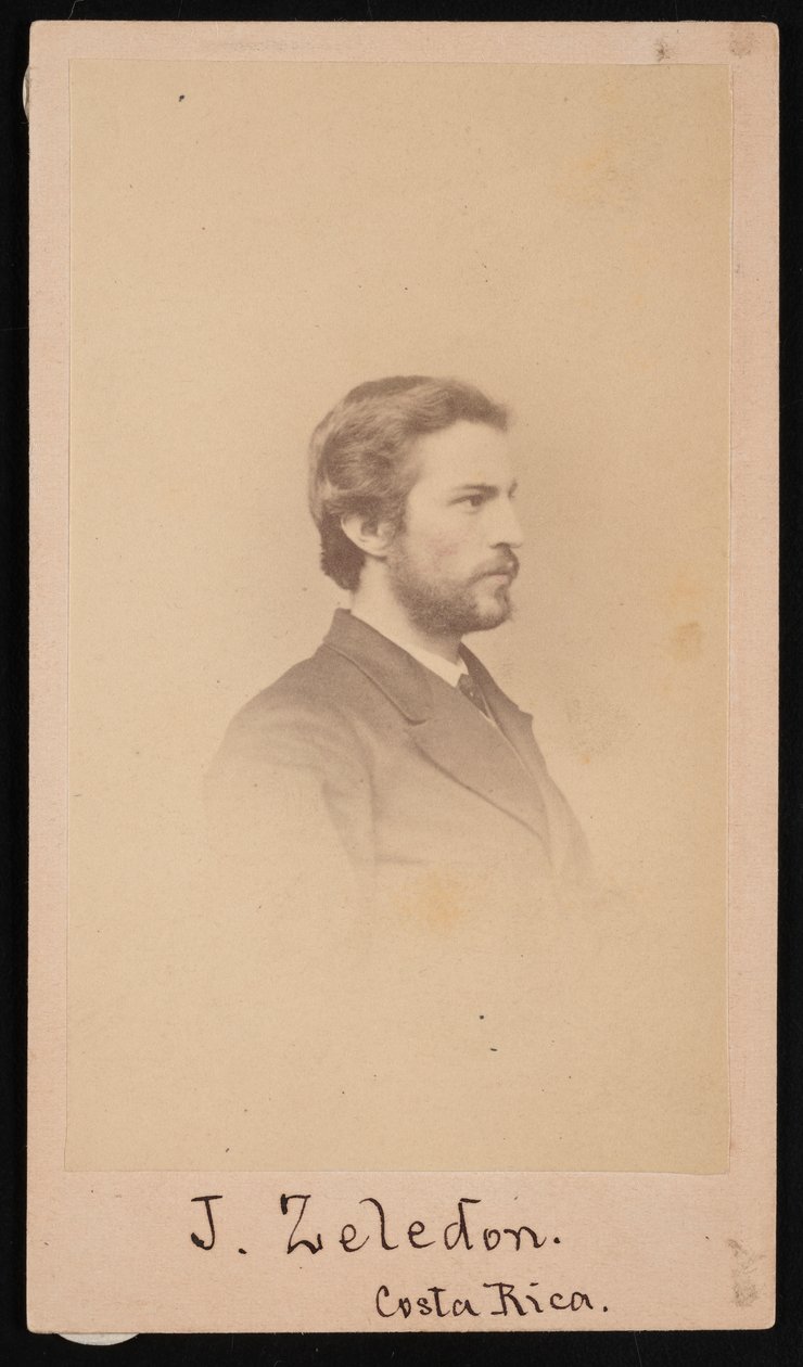Porträt von Jose Castulo Zeledon 1846-1923, 1868 von Henry Ulke