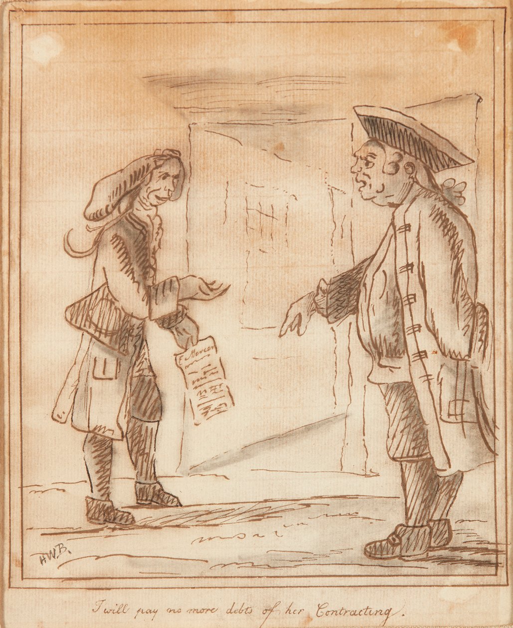 Ich werde keine weiteren Schulden aus ihrem Vertrag bezahlen von Henry William Bunbury