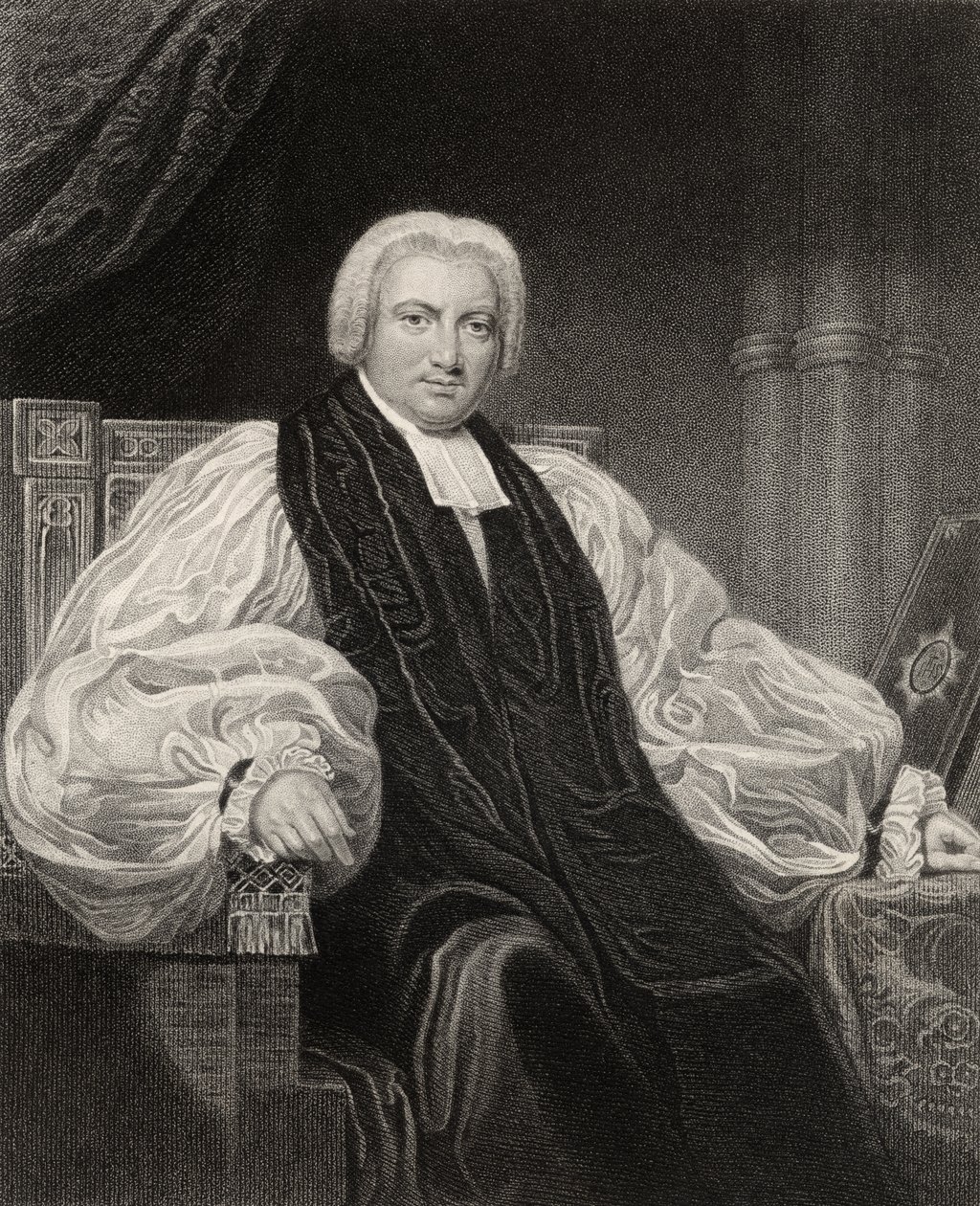 Bischof Henry Ryder, graviert von T. Woolnoth, aus 