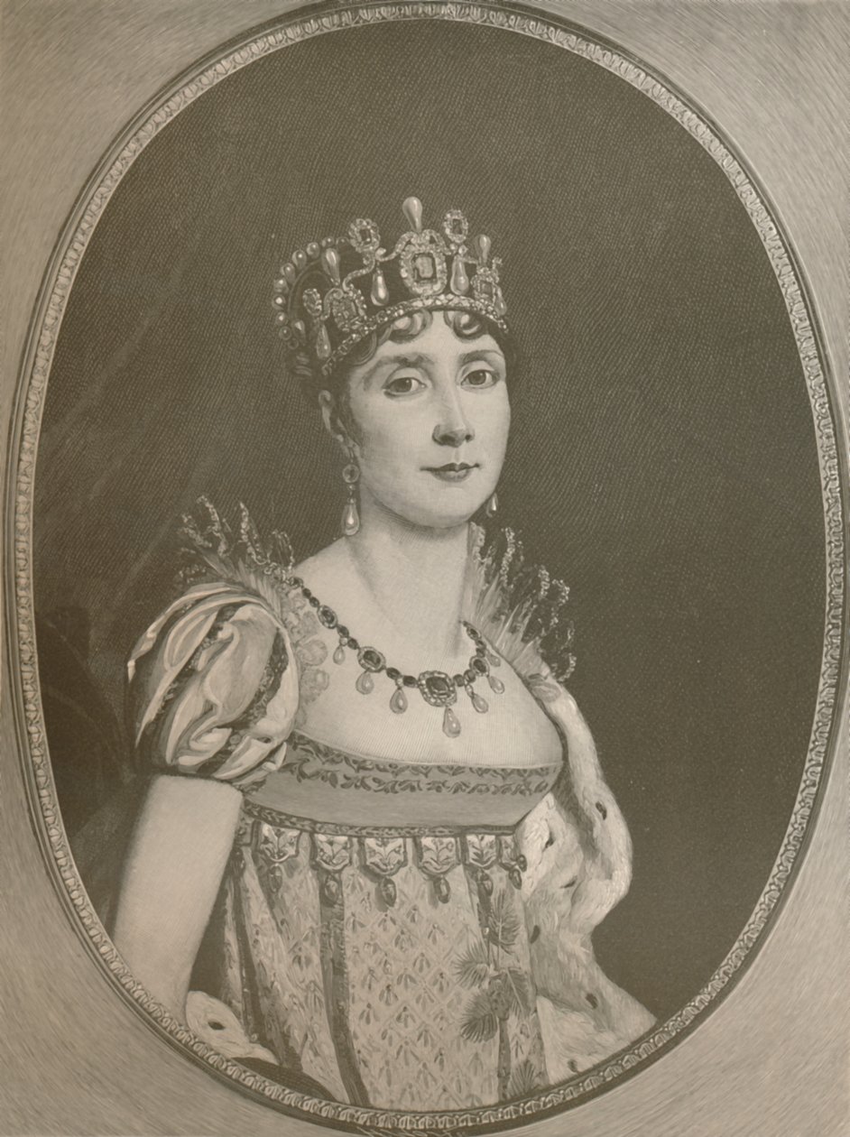 Josephine - Kaiserin der Franzosen, um 1808, 1896 von Henry Wolf