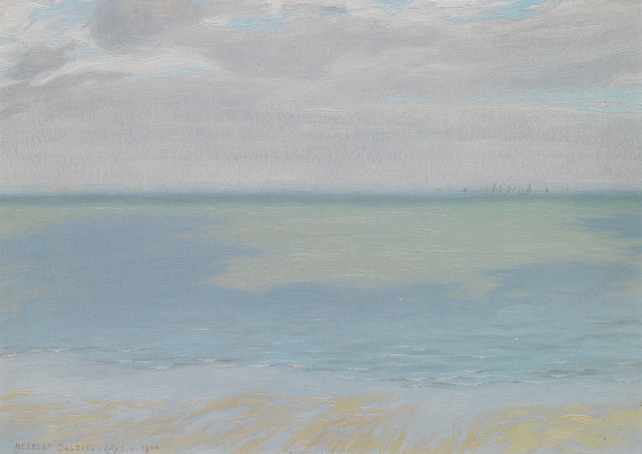 Studie von Himmel und Meer, 1924 von Herbert Dalziel