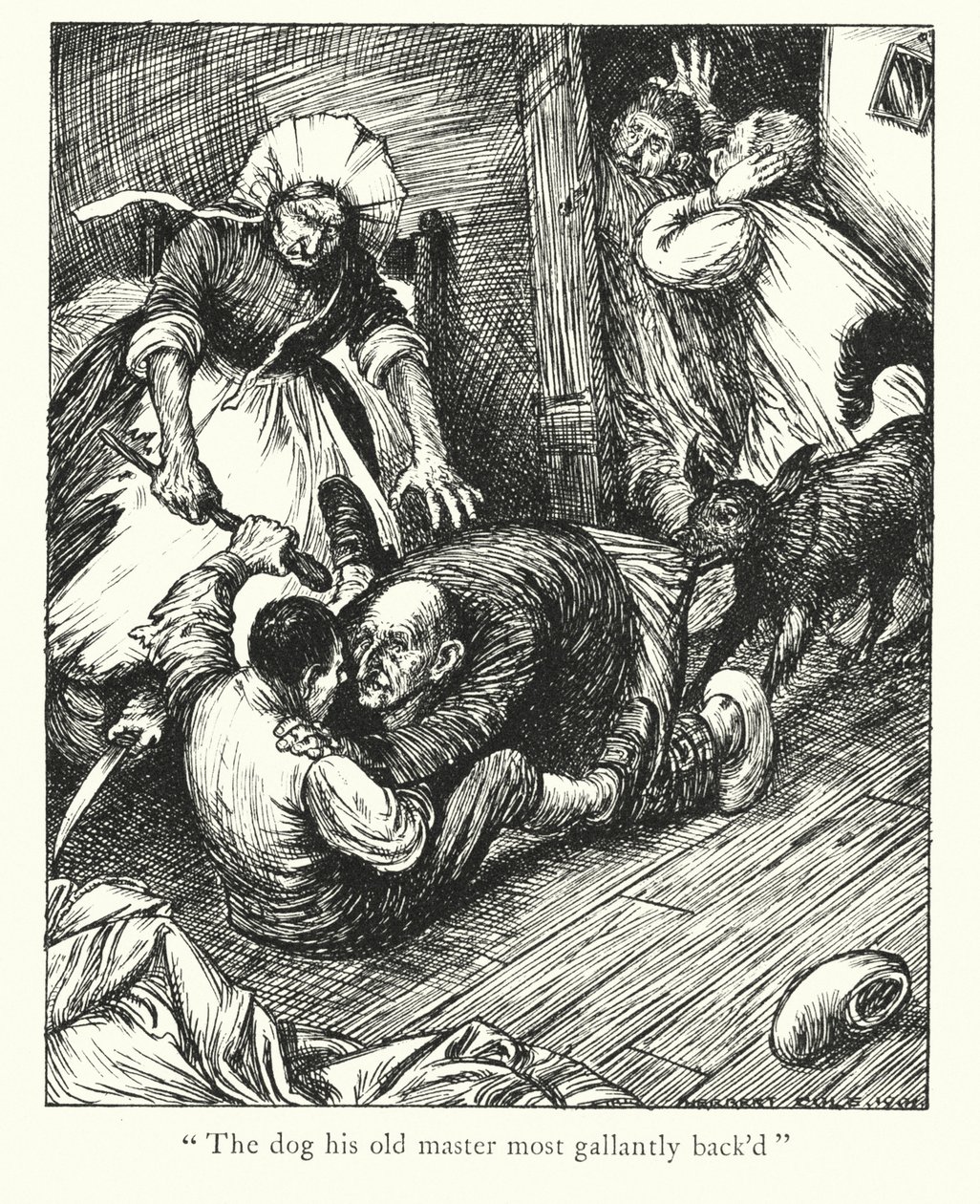 Ingoldsby Legenden: Der Hund des Handelsreisenden von Herbert Cole