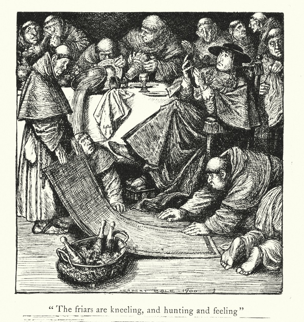 Ingoldsby-Legenden: Die Dohle von Rheims von Herbert Cole